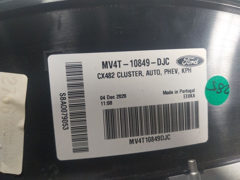 Recambio de cuadro instrumentos para ford kuga iii (dfk) 1.5 ecoboost referencia OEM IAM 2664376 MV4T10849DJC 