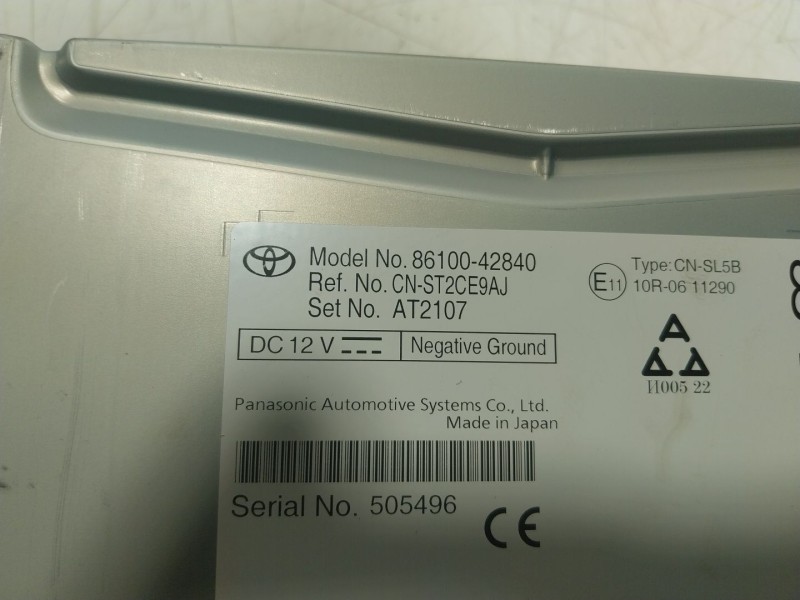 Recambio de sistema navegacion gps para toyota rav 4 v van (_a5_, _h5_) 2.5 hybrid (axah52) referencia OEM IAM 8610042840 861004