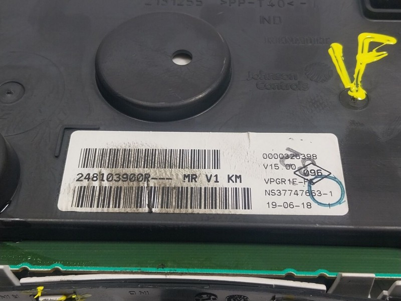 Recambio de cuadro instrumentos para dacia dokker express furgoneta/monovolumen 1.6 lpg referencia OEM IAM 248100805R 248103900R