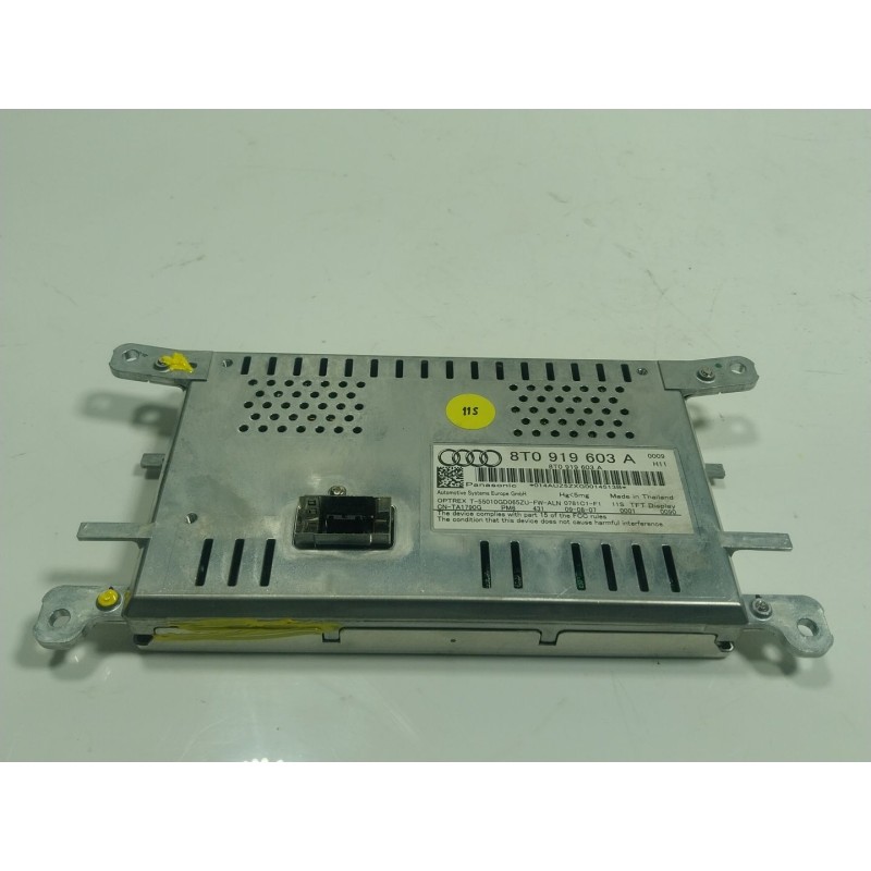 Recambio de pantalla multifuncion para audi a4 b8 (8k2) 2.0 tdi referencia OEM IAM 8T0919603A 8T0919603A 