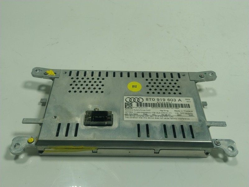 Recambio de pantalla multifuncion para audi a4 b8 (8k2) 2.0 tdi referencia OEM IAM 8T0919603A 8T0919603A 