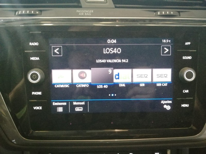 Recambio de pantalla multifuncion para volkswagen touran (5t1) 1.6 tdi referencia OEM IAM 5G6919605A 5G6919605A 