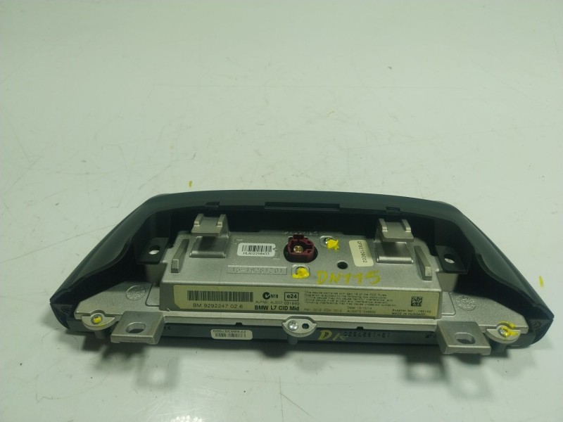 Recambio de pantalla multifuncion para bmw 3 (f30, f80) 320 d referencia OEM IAM 65509292247 929224702 
