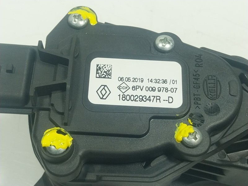 Recambio de potenciometro pedal para renault clio iv (bh_) 0.9 tce 90 referencia OEM IAM  180029347RD 