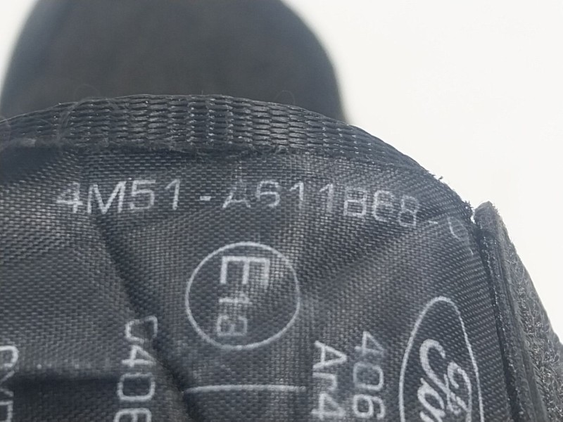 Recambio de cinturon seguridad trasero derecho para ford kuga i 2.0 tdci referencia OEM IAM  4M51A611B68 