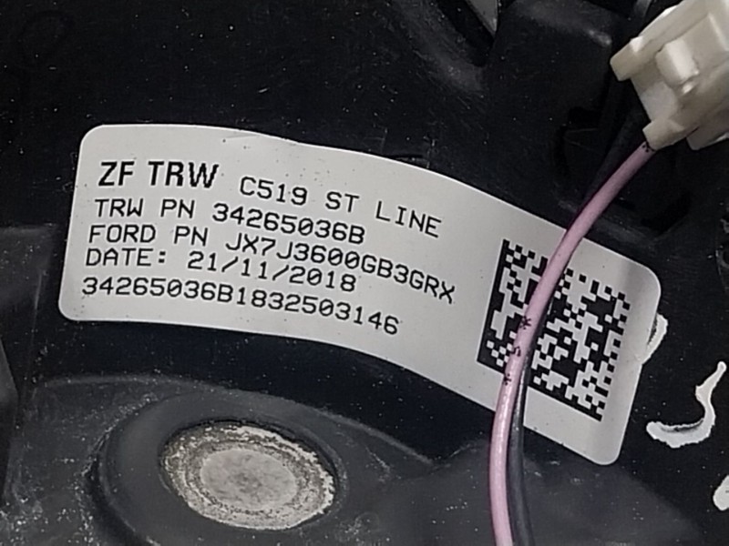 Recambio de volante para ford focus iv (hn) 1.5 ecoboost referencia OEM IAM 2542753 JX7J3600GB36RX 