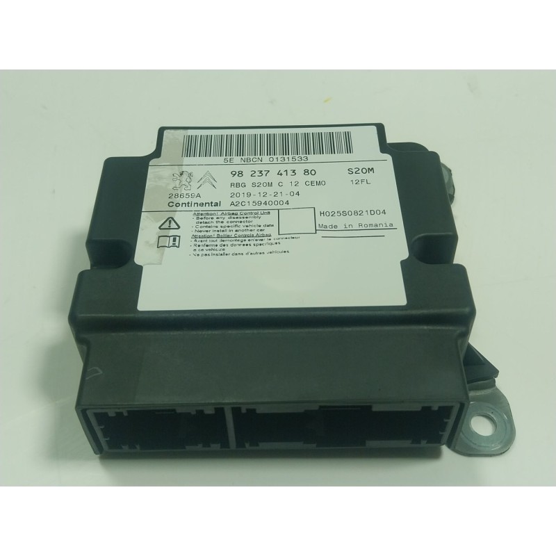 Recambio de centralita airbag para peugeot 208 ii (ub_, up_, uw_, uj_) e-208 referencia OEM IAM  9823741380 