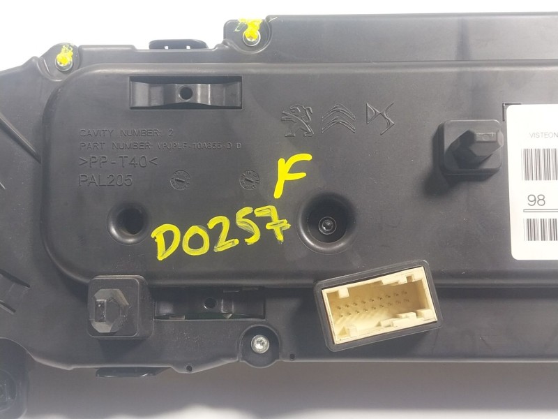 Recambio de cuadro instrumentos para peugeot 208 ii (ub_, up_, uw_, uj_) e-208 referencia OEM IAM  9835846380 