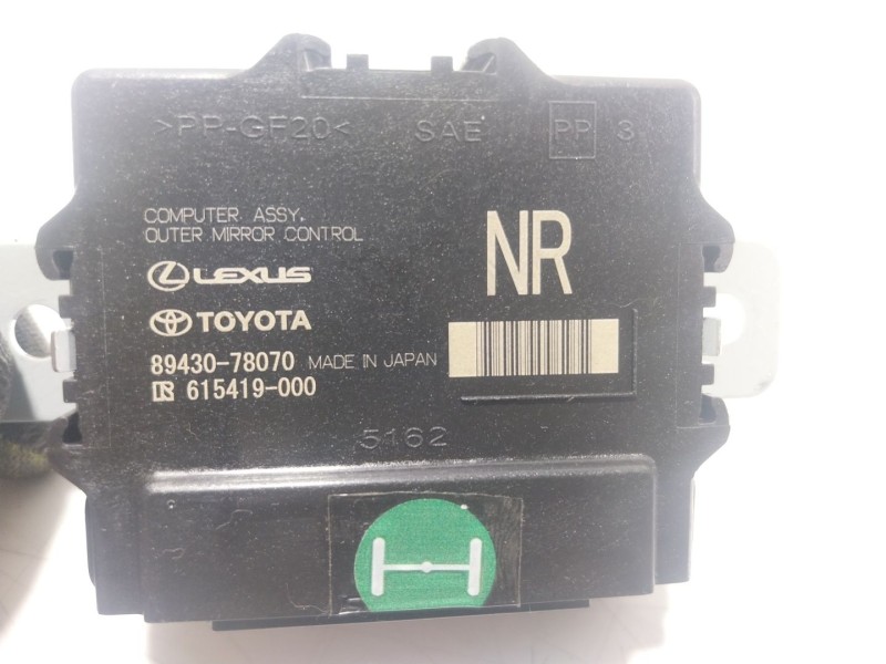 Recambio de modulo electronico para lexus nx ii (_a2_, _h2_) 350h (aazh20) referencia OEM IAM  8943078070 