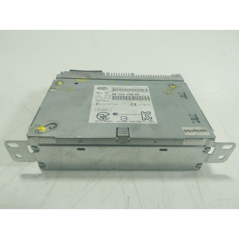 Recambio de sistema audio / radio cd para peugeot 508 i (8d_) 1.6 bluehdi 120 referencia OEM IAM  9810475880 