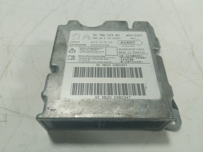 Recambio de centralita airbag para peugeot 508 i (8d_) 1.6 bluehdi 120 referencia OEM IAM  9678656380 