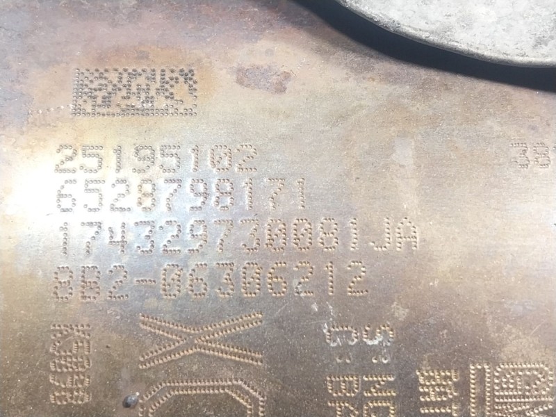 Recambio de catalizador para opel mokka / mokka x (j13) 1.4 (_76) referencia OEM IAM  25195102 