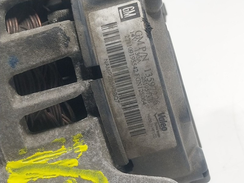 Recambio de alternador para opel mokka / mokka x (j13) 1.4 (_76) referencia OEM IAM  13597226 