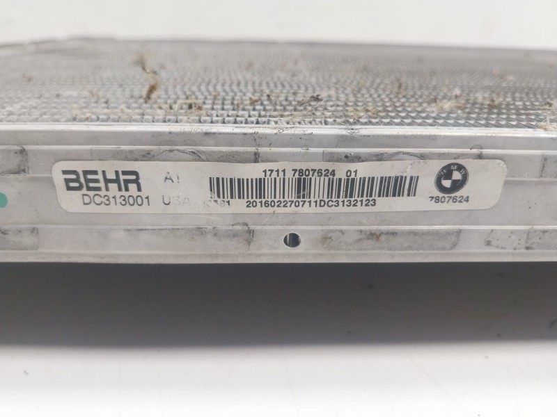 Recambio de radiador agua para bmw x5 (f15, f85) xdrive 25 d referencia OEM IAM  780762401 