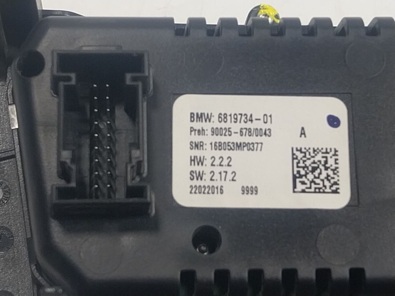 Recambio de mando climatizador para bmw x5 (f15, f85) xdrive 25 d referencia OEM IAM  681973401 