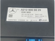 Recambio de modulo electronico para mercedes-benz gle coupe (c292) amg 43 4-matic (292.364) referencia OEM IAM  A2129009829  2