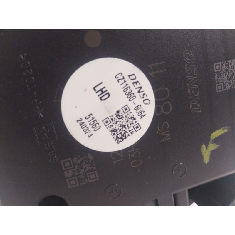 Recambio de motor calefaccion para toyota yaris cross (mxp_) 1.5 hybrid (mxpj10) referencia OEM IAM  CZ1163606064 