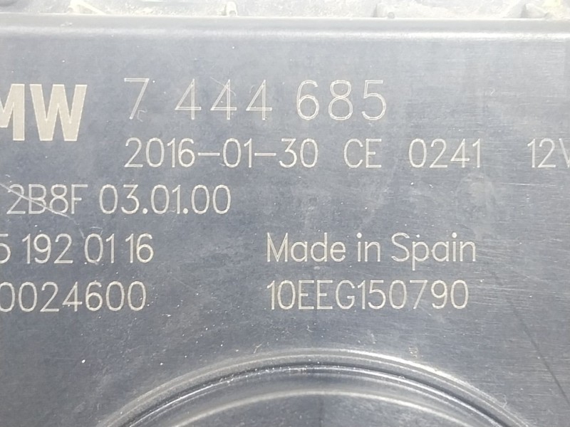 Recambio de centralita faros xenon para bmw x5 (f15, f85) xdrive 25 d referencia OEM IAM  7444685 