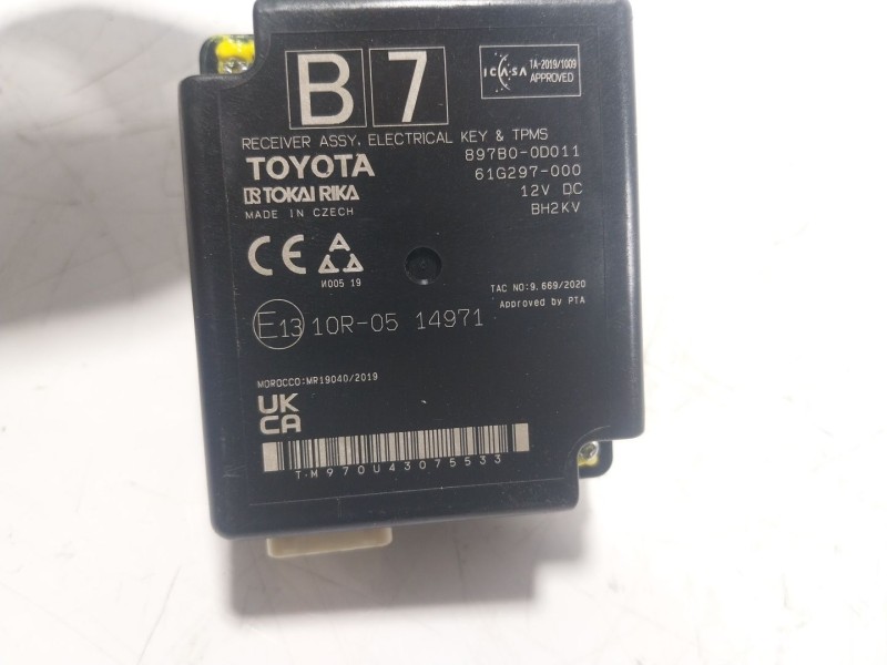 Recambio de modulo electronico para toyota yaris cross (mxp_) 1.5 hybrid (mxpj10) referencia OEM IAM  897B00D011 