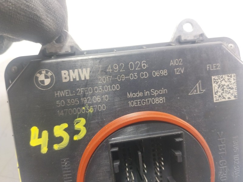 Recambio de centralita faros xenon para bmw 3 touring (f31) 320 d referencia OEM IAM  7492026 