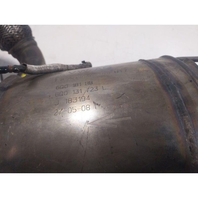 Recambio de filtro de particulas para seat ibiza iv (6j5, 6p1) 1.9 tdi referencia OEM IAM  6Q0131723L 