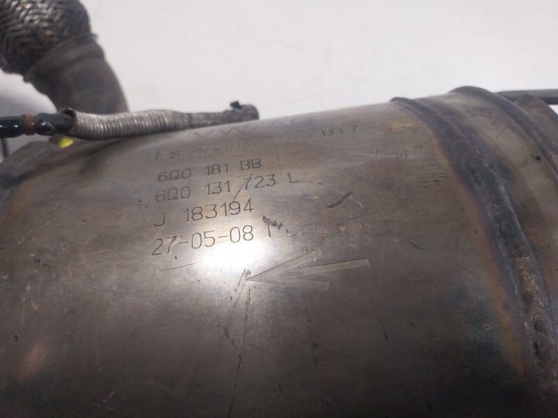 Recambio de filtro de particulas para seat ibiza iv (6j5, 6p1) 1.9 tdi referencia OEM IAM  6Q0131723L 