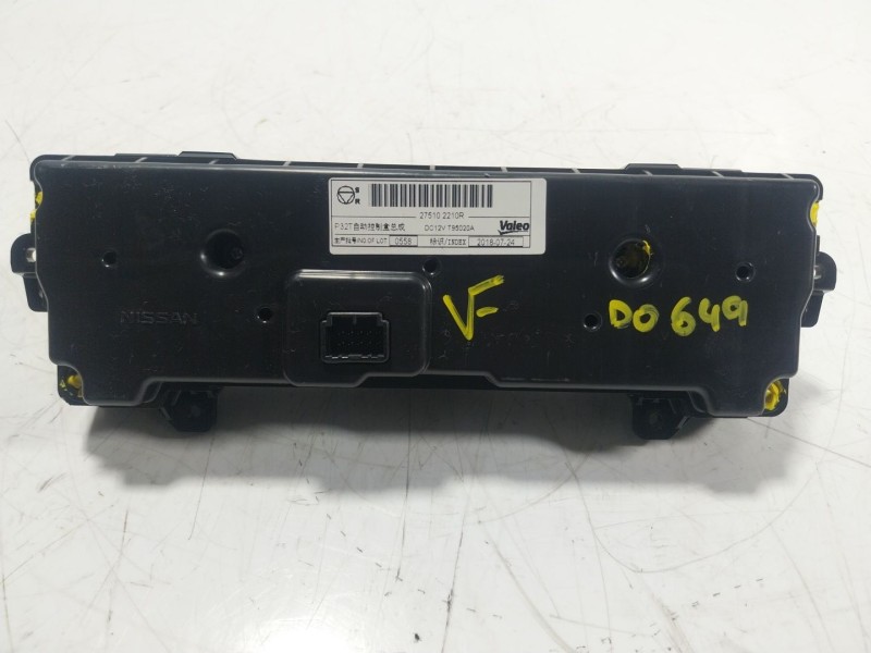 Recambio de mando climatizador para renault kadjar (ha_, hl_) 1.3 tce 140 referencia OEM IAM  275102210R 