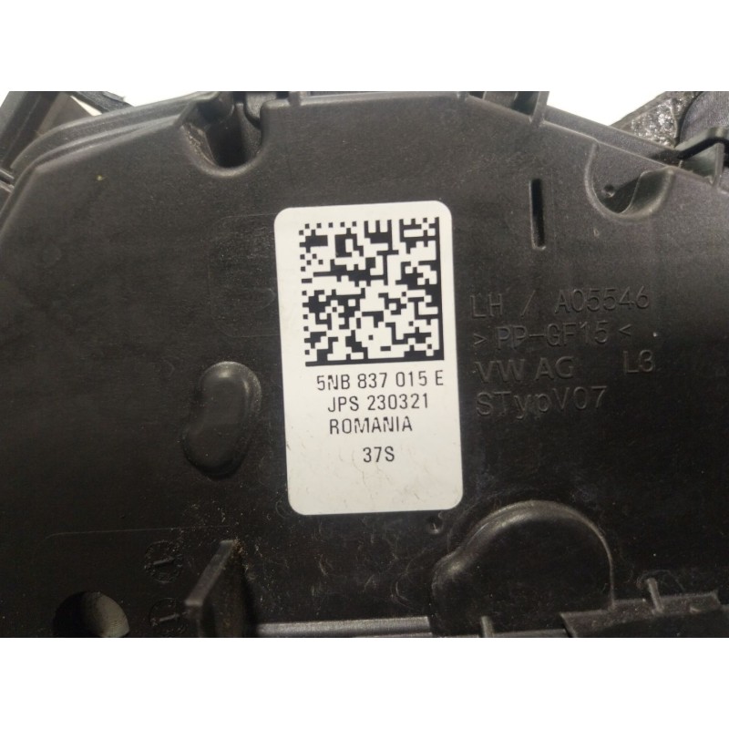 Recambio de cerradura puerta delantera izquierda para volkswagen tiguan (ad1, ax1) 2.0 tdi referencia OEM IAM  5NB837015E 