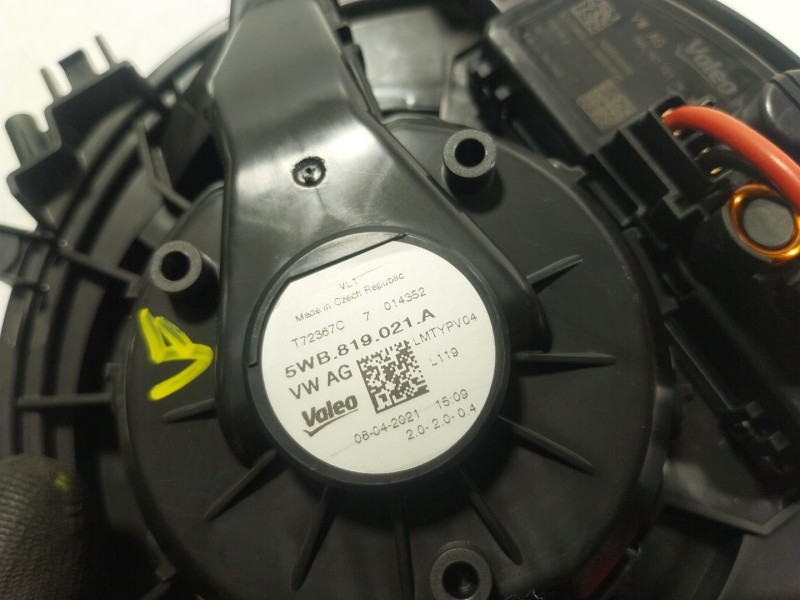 Recambio de motor calefaccion para volkswagen tiguan (ad1, ax1) 2.0 tdi referencia OEM IAM  5WB819021A 