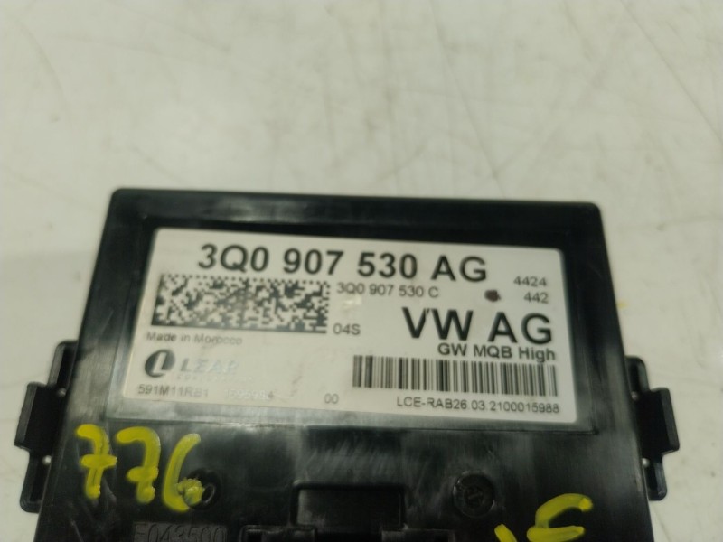 Recambio de modulo electronico para volkswagen tiguan (ad1, ax1) 2.0 tdi referencia OEM IAM  3Q0907530AG 
