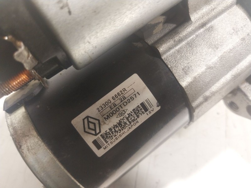 Recambio de motor arranque para renault kadjar (ha_, hl_) 1.3 tce 140 referencia OEM IAM  233006662R 