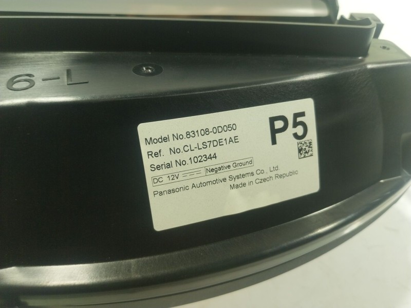 Recambio de cuadro instrumentos para toyota yaris cross (mxp_) 1.5 hybrid (mxpj10) referencia OEM IAM  831080D050 