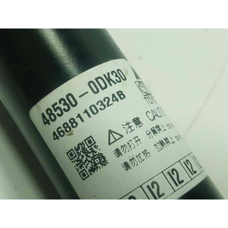 Recambio de amortiguador trasero izquierdo para toyota yaris cross (mxp_) 1.5 hybrid (mxpj10) referencia OEM IAM  485300DK30 
