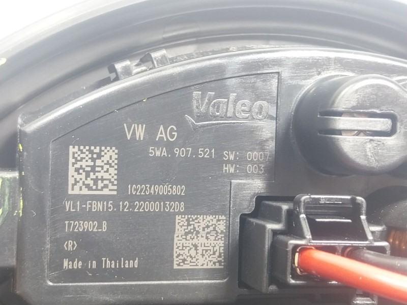 Recambio de motor calefaccion para volkswagen touran (5t1) 2.0 tdi referencia OEM IAM  5WB819021A 