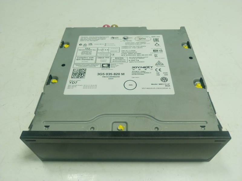 Recambio de sistema audio / radio cd para volkswagen touran (5t1) 2.0 tdi referencia OEM IAM   