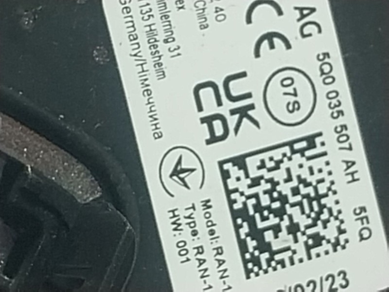 Recambio de antena para volkswagen touran (5t1) 2.0 tdi referencia OEM IAM  5Q0035507AH 