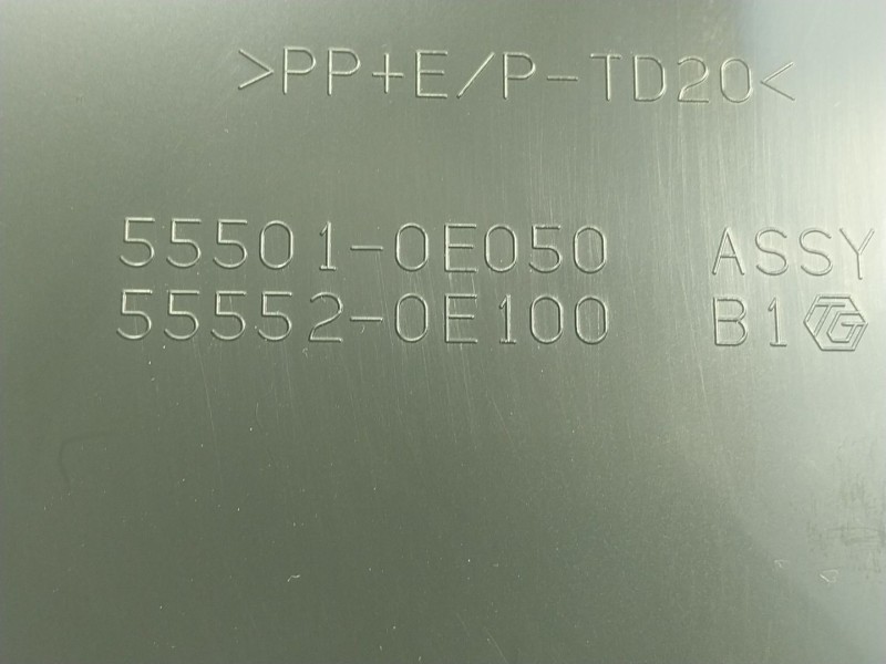 Recambio de guantera para toyota highlander (gsu7_, axuh7_) 2.5 hybrid awd (axuh78) referencia OEM IAM  555010E050 