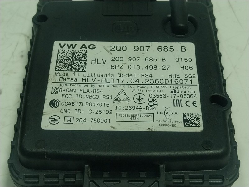 Recambio de modulo electronico para volkswagen touran (5t1) 2.0 tdi referencia OEM IAM  2Q0907685B 