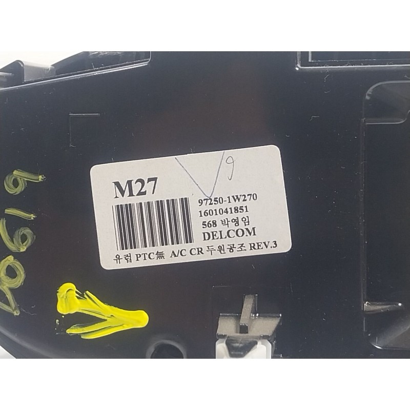 Recambio de mando calefaccion / aire acondicionado para kia rio iii (ub) 1.2 cvvt referencia OEM IAM  972501W270 