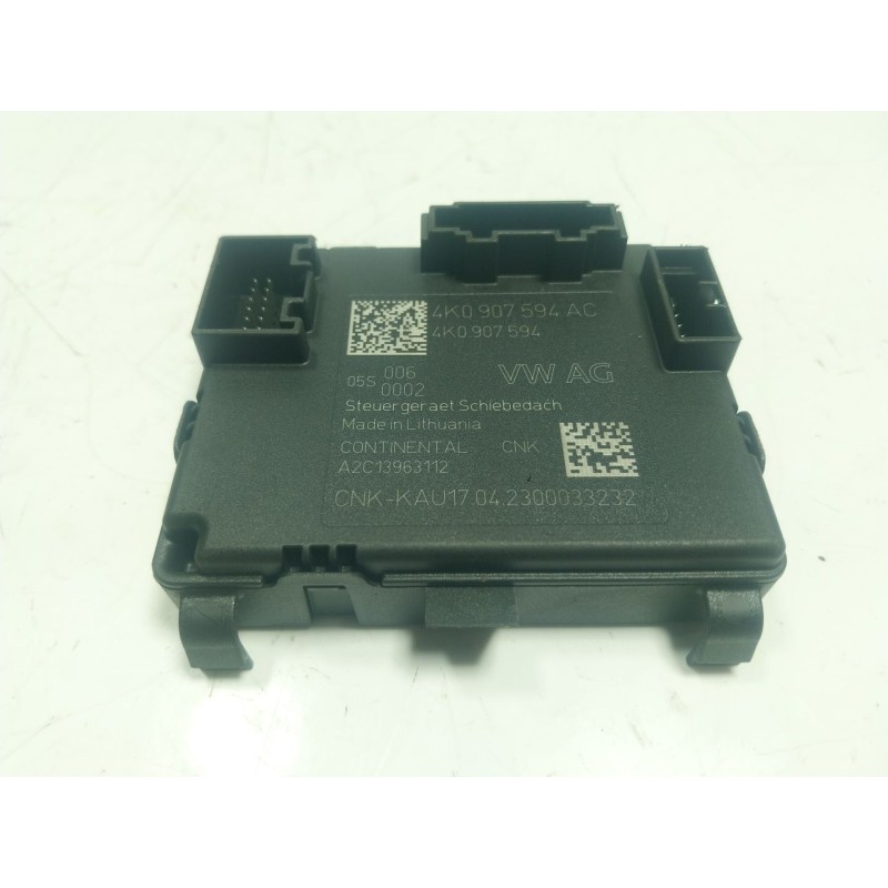 Recambio de modulo electronico para volkswagen touran (5t1) 2.0 tdi referencia OEM IAM  4K0907594AC 