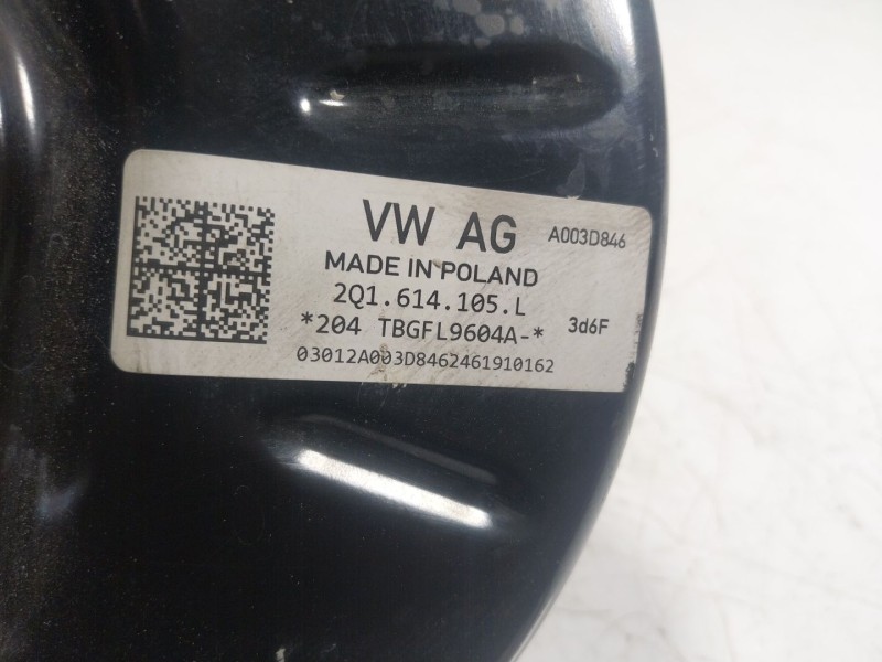 Recambio de servofreno para volkswagen polo vi (aw1, bz1, ae1) 1.6 tdi referencia OEM IAM  2Q1614105L 