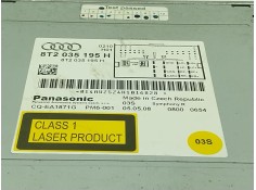 Recambio de sistema audio / radio cd para audi a4 b8 (8k2) 1.8 tfsi referencia OEM IAM  8T2035195H  2