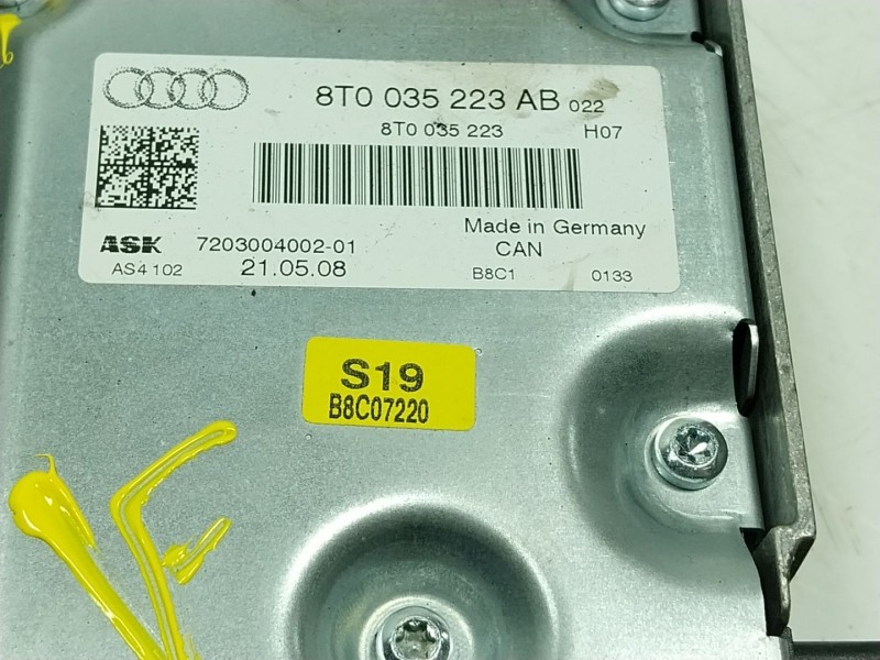 Recambio de modulo electronico para audi a4 b8 (8k2) 1.8 tfsi referencia OEM IAM  8T0035223AB 