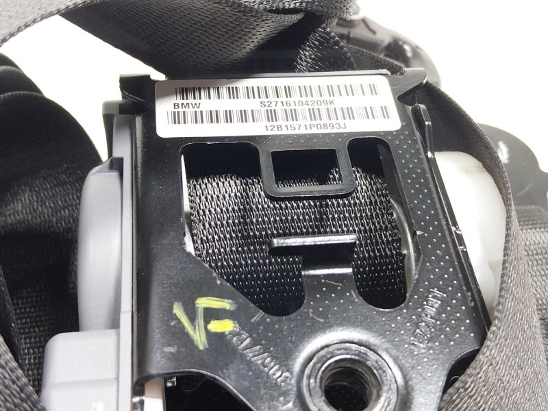 Recambio de cinturon seguridad delantero derecho para bmw x6 (e71, e72) m 50 d referencia OEM IAM 2716104209K  