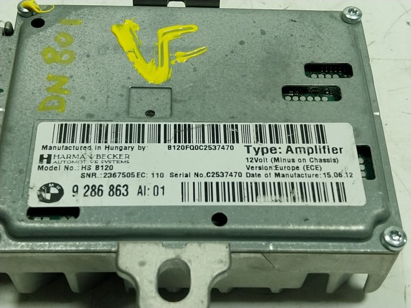 Recambio de modulo electronico para bmw x6 (e71, e72) m 50 d referencia OEM IAM  9286863 