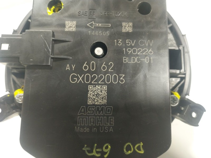 Recambio de motor calefaccion para bmw x5 (g05, f95) xdrive 40 i referencia OEM IAM  GX022003 