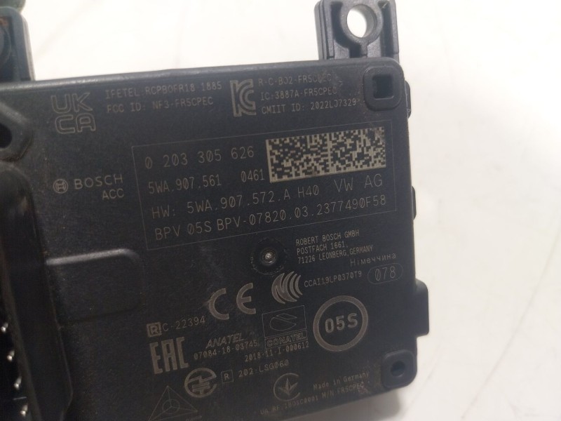 Recambio de modulo electronico para cupra leon (kl1, ku1) 1.5 etsi referencia OEM IAM  5WA907572A 