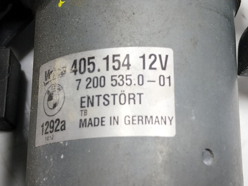 Recambio de motor limpia delantero para bmw x6 (e71, e72) m 50 d referencia OEM IAM  7200535001 