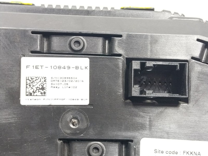 Recambio de cuadro instrumentos para ford c-max ii (dxa/cb7, dxa/ceu) 1.5 tdci referencia OEM IAM  F1ET10849BLK 