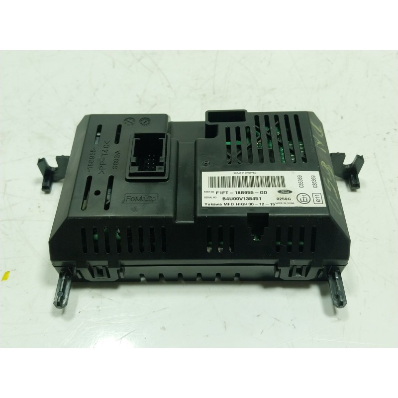 Recambio de pantalla multifuncion para ford c-max ii (dxa/cb7, dxa/ceu) 1.5 tdci referencia OEM IAM  F1FT18B955GD 